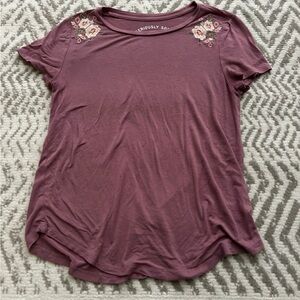 Aeropostale Women's Embroidered Top